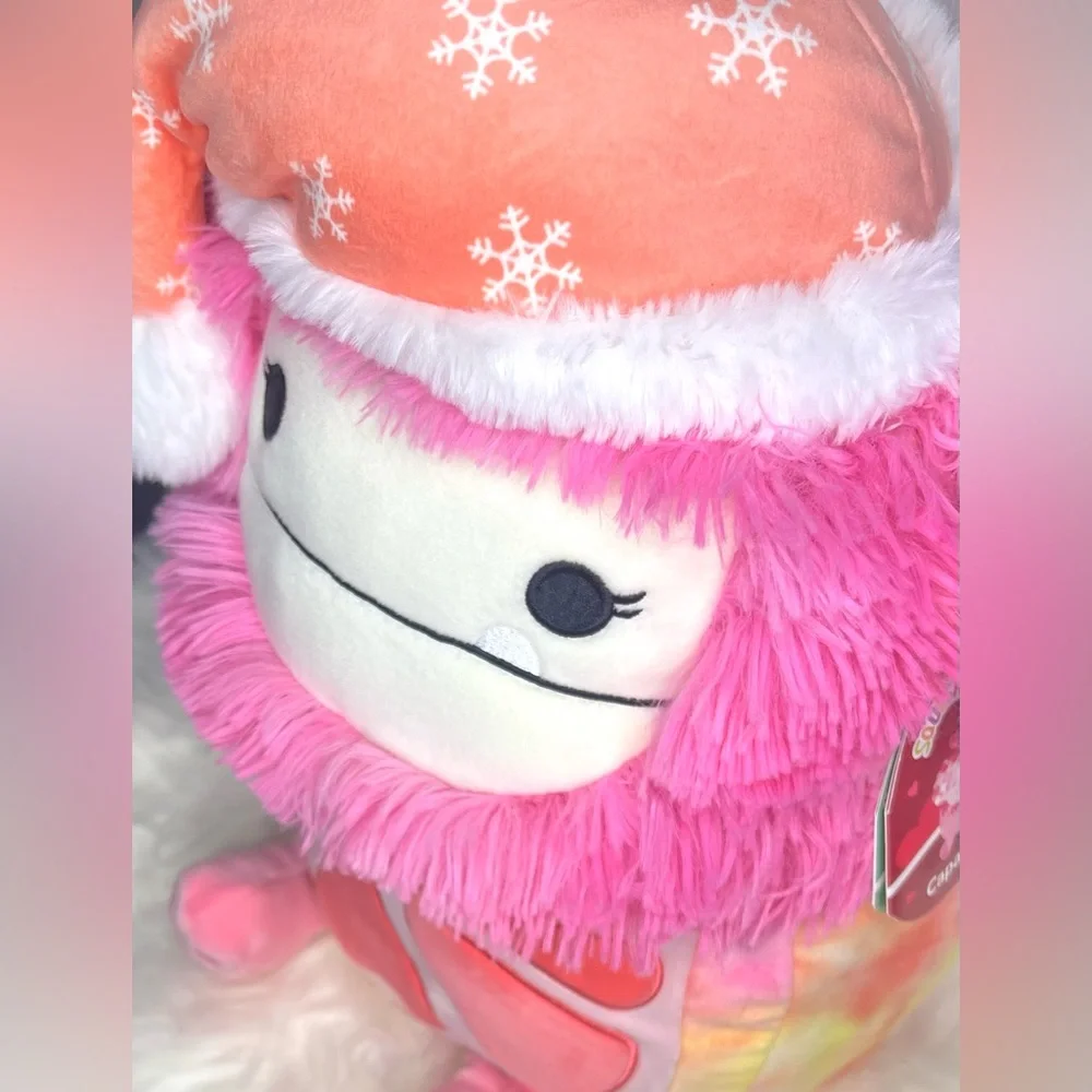 •SOLD• Custom Caparinne x Kaldette the Bigfoot Pink Grapefruit w/Hat 12” NWT - Picture 2 of 3